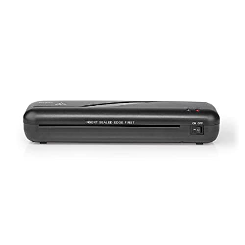 Machine à plastifier chaud A4 230 mm/min arrêt automatique alimentation secteur noir