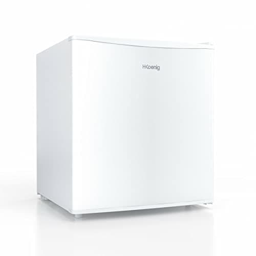 H.Koenig Mini réfrigérateur Frigo FGX480 Blanc, Compact, Silencieux pour Cabinet de Cuisine, Thermostat Réglable et Port
