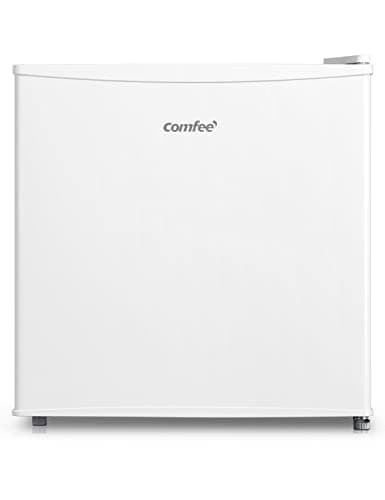 Comfee' RCD50WH2(E) Mini Réfrigérateur/Glacière 43L avec Compartiment Congélateur/Petit Réfrigérateur - Pour Chambre et