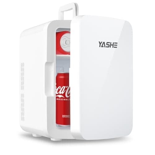 YASHE Mini réfrigerateur 10 litres/12 canettes | idéal pour chambre à coucher | 110 V CA/12 V CC | refroidisseur thermoé