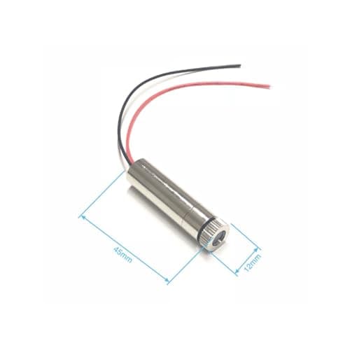 Modules laser rouges focalisables Global Recycled Standard mis au point réglable 3-5 V 650 nm pour correction et alignem