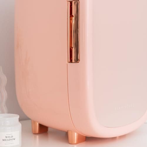 Flamingueo Mini Frigo 12L - Froid, Per Cosmétique, Éclairage Intérieur