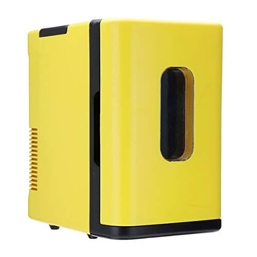 Réfrigérateur 10L Car et Maison Bleu et Blanc pour Adultes Multifonctionnel Dwarf Fridge