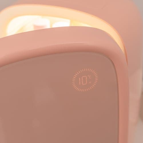 Flamingueo Mini Frigo 12L - Froid, Per Cosmétique, Éclairage Intérieur