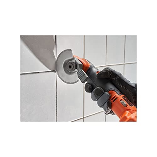 Outil Multifonction BlackDecker Oscillatoire 18 V Sans Fil Sciage Ponçage Grattage Meulage BDCOS18D1K-QW - Batterie 2 Ah