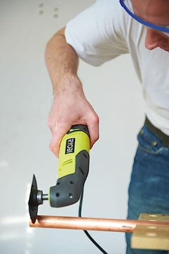 Outils Ryobi Multifonction Oscillant RMT200-S 200W Vitesse Variable Accessoires Inclus Parfait Pour Rénovation Découpe P