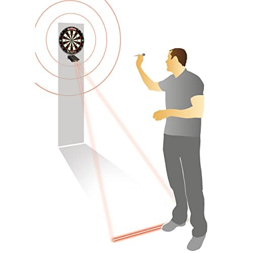 Laser de billard Winmau pour joueurs avancés en compétition
| Éclateur laser Winmau Laser Oche professionnel pour table