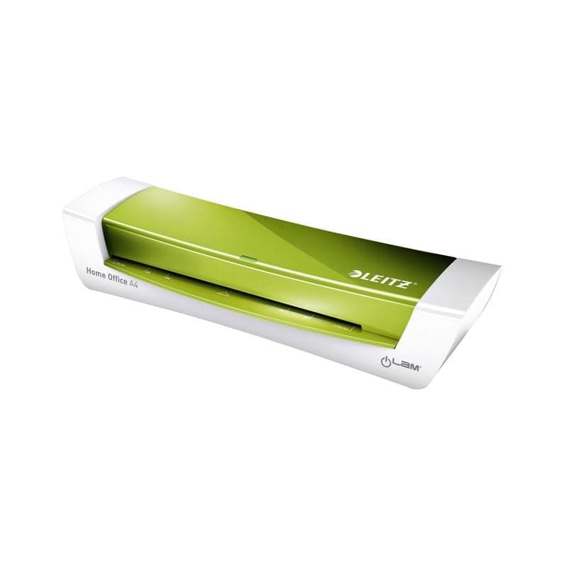 Leitz iLAM Home Office - Plastifieuse A4 pour la Maison, Préchauffage Rapide en 3 Minutes, Pochettes Incluses Vert