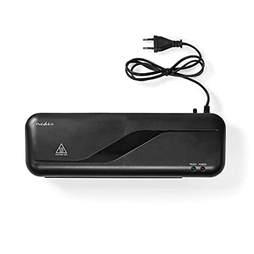 Machine à plastifier chaud A4 230 mm/min arrêt automatique alimentation secteur noir