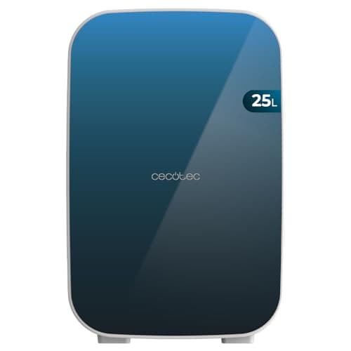 Cecotec Mini Frigo Bolero Bahamas Mint - Capacité 10L, Fonction Chaud et Froid, Température Réglable - Compatible Carava — Bleu