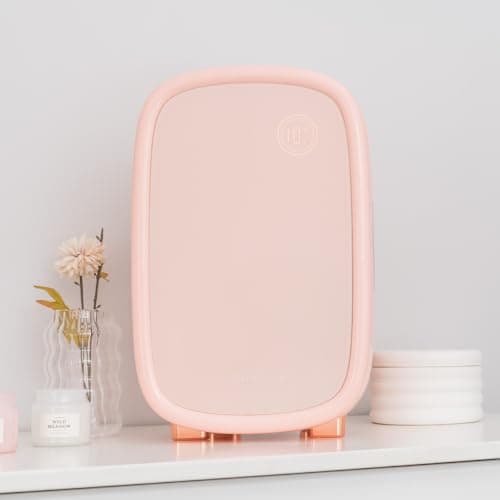 Flamingueo Mini Frigo 12L - Froid, Per Cosmétique, Éclairage Intérieur