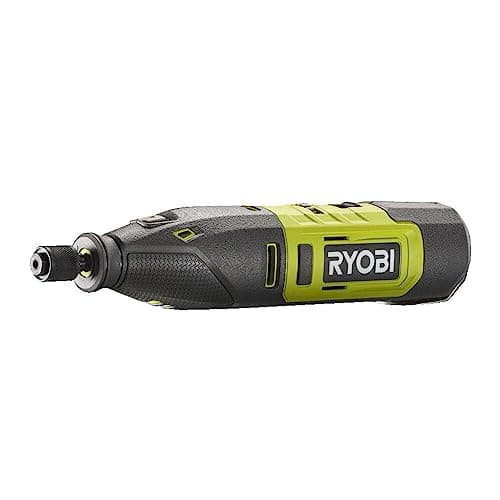 RYOBI Mini Outil Rotatif - gravure, ponçage, polissage et découpe de précision - 35 accessoires inclus - vitesse variabl