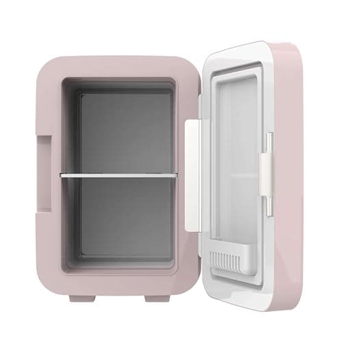 Cecotec Mini Frigo Bolero MiniColing 6L Bahamas Pink Fonction Chaud et Froid Température Réglable