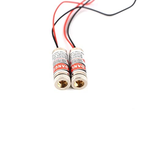 Laser rouge 650 nm professionnel pour industrie,Module de groupe laser 650 nm(line-1pack),Fonction laser rouge 650 nm in — Point-2pack