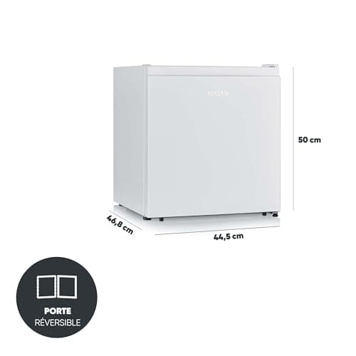 Severin KB 8884 Mini Réfrigérateur Mini Bar Blanc Économique Énergie Classe E Pose Libre 44,5 cm 45 L Compartiment Froid