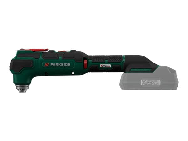 Parkside Outil multifonction sans fil 20 V – Technologie d'oscillation polyvalente pour scie, coupe, grattoir et poli
