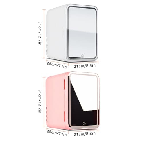 Petit Réfrigérateur Cosmétique 8L, Voiture, Maison