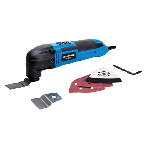 Silverline 430787 Outil multifonction 300W pour bricolage : Puissant et pratique, idéal pour les débutants et les profes