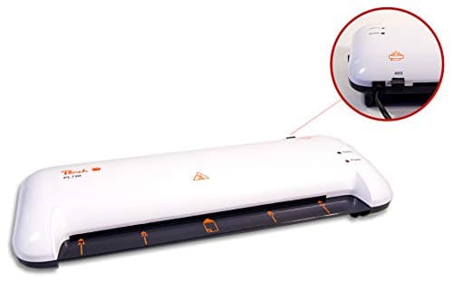 Plastifieuse Peach PL750 A4 | vitesse doublée | 20 films gratuits inclus | plus de 1,5 pages A4 minute | pour tous les f