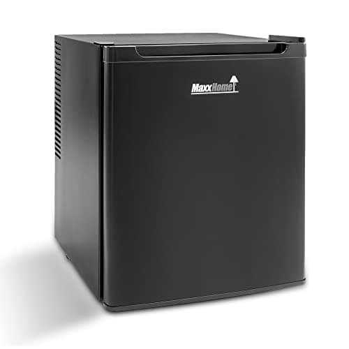 Mini frigo de chambre 42L - réfrigérateur de bureau - adapté à la maison et au bureau - (noir/verre) — Noir