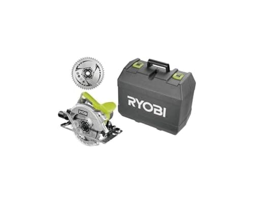 Scie circulaire sans fil RYOBI 18V ONE+ - Coupe Bois et OSB - Lame Ø150mm 18 dents - Réglage profondeur et inclinaison — Ø 190 mm - Filaire - 1600 Watts 2 lames