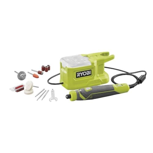 Outil Multifonction Oscillant RYOBI 18V ONE+ - Système Fixation Rapide, Variateur Vitesse - Idéal pour Professionnels - — RRT18-0