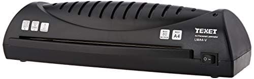 Waytex 78210 Plastifieuse Format A4 - Noir | Fonctionnalités Avancées | Usage Facile | Idéale pour le Bureau | Taille :
