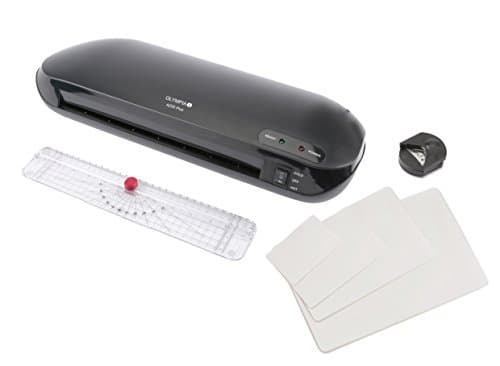 Olympia A230 Plus Set 4 en 1 Plastifieuse Noir - Élégant Design, Polyvalence, Hautement Fonctionnel - Idéal pour Maison