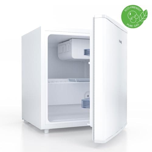 H.Koenig Mini réfrigérateur Frigo FGX480 Blanc, Compact, Silencieux pour Cabinet de Cuisine, Thermostat Réglable et Port