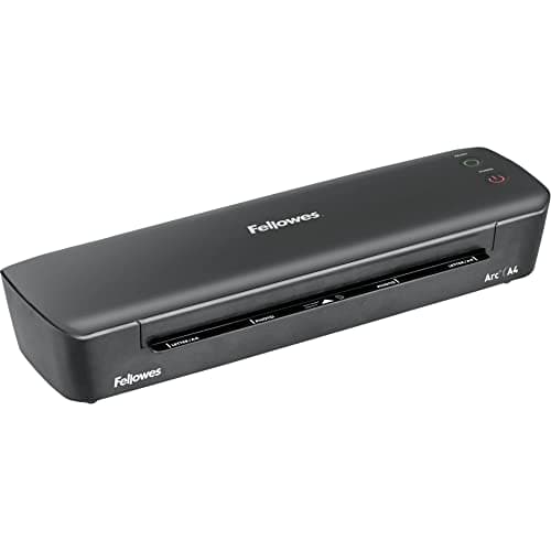 Plastifieuse Fellowes Arc A4 pour pochettes hasta 80 microns, loisirs créatifs, vitesse de 30cm/min, modèle 4570001