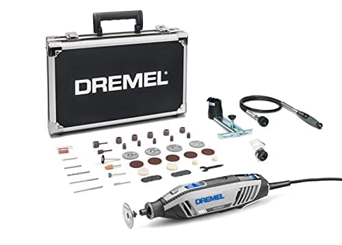 Dremel 4250 Outil Rotatif Multifonction 175W Haute Puissance pour Découper et Poncer - Idéal pour Professionnels et Amat — Dremel 4250 3 Adaptations 45 Accesoires