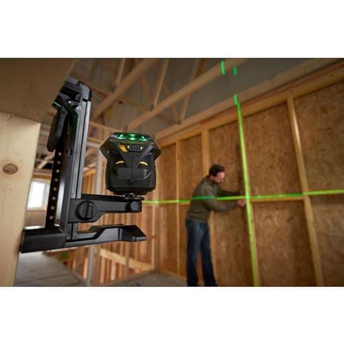 Stanley Fatmax Niveau laser multiligne 360° à faisceau vert - mesure précise de +/-3 mm à 10 m - FMHT1-77356