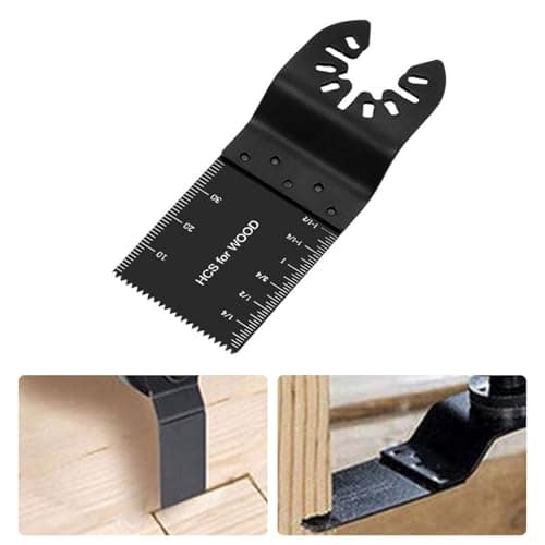 Multifonction Outil Scie Oscillante 15 Pcs 34mm Lame Universelle Bois Plastique