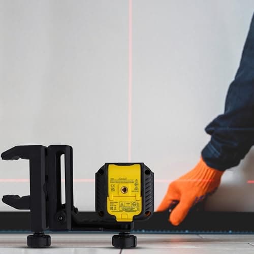 Niveau laser Stanley STHT77498-1, lignes croisées, rouge, professionnels, construction, precisité, longue portée, 9 axes