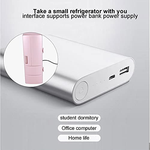 Topyond Mini Réfrigérateur, Portable, Idéal Pour Les Voitures et ChambresÀCoucher