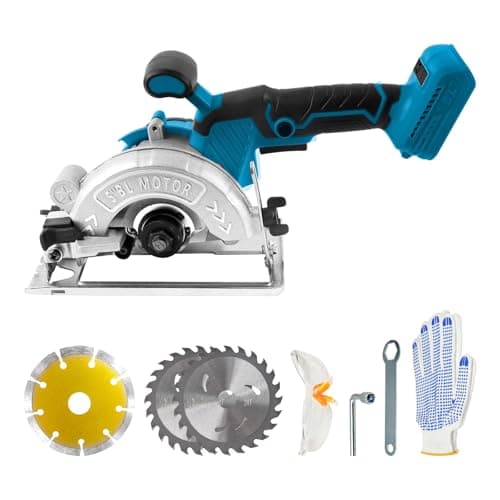 Scie circulaire Makita sans fil 18/20 V, 1000 W, 6200 tr/min pour bois et métal souple