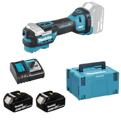 Outil multifonctions MAKITA 18V LXT 2x5,0 Ah MAKPAC - DTM52RTJX1