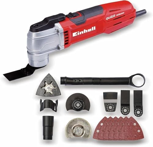 Outil multifonction Einhell TE-MG 350 EQ pour professionnels - Haute puissance et vitesse variable jusqu'à 40 000 oscill — TE-MG 300 EQ