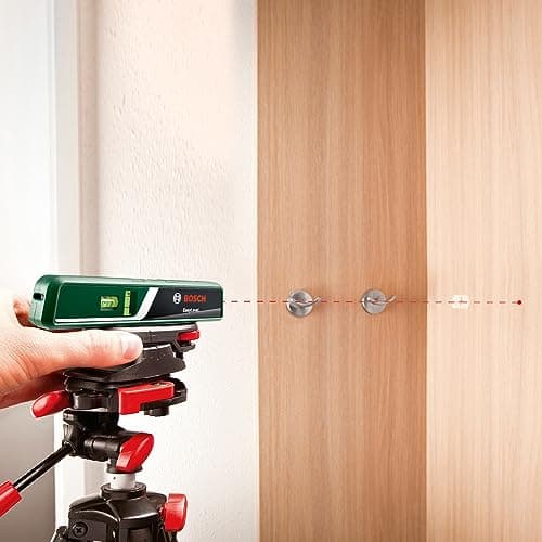 Bosch Niveau laser à bulle EasyLevel | Fonctionnement facile | Professionnels | Travail précis | Boîte carton e-commerce