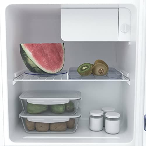 H.Koenig Mini réfrigérateur Frigo FGX480 Blanc, Compact, Silencieux pour Cabinet de Cuisine, Thermostat Réglable et Port