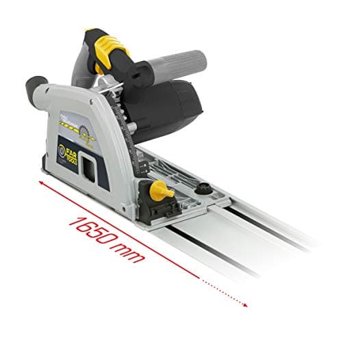 Fartools Scie plongeante 1200W Ø160mm sur rail 165cm pour professionnel chantier électrique