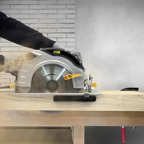 Fartools CS 235 Scie circulaire 2000W Ø235mm, professionnelle, maçons - chantiers - coupe précise - 4500tr/min