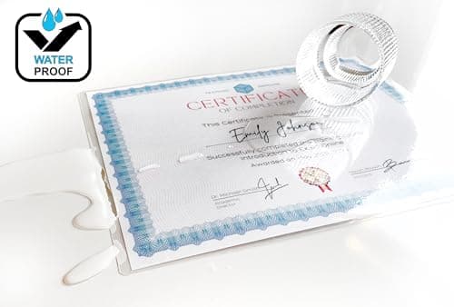 Jansen - Pochettes de plastification brillantes A4, 75/80 microns, Pack de 100 - Idéales pour l'imprimerie profesionnell