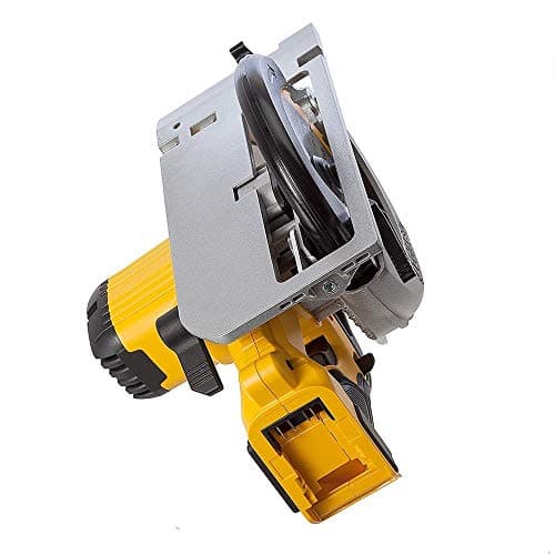 DEWALT Scie circulaire 18V sans fil DCS391NT- XJ - 3700 trs/min - lame carbure 24 dents 165 mm - inclinaison de lame 50°