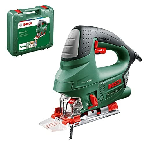 Bosch scie sauteuse PST 900 PEL en bois, professionnelle, travaux d'entretien domestique, 620W, cadence de coupe à vide