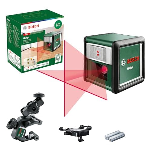 Bosch laser lignes Quigo universel MM 2 - alignement facile et précis - pour professionnels - boîte carton
