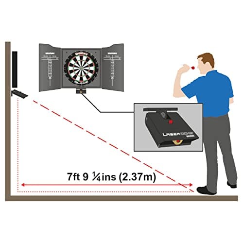 Laser de billard Winmau pour joueurs avancés en compétition
| Éclateur laser Winmau Laser Oche professionnel pour table