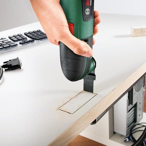 Bosch Ensemble d'outils multifonctions PMF 220 CE (220 watts, en étui) pour professionnels, haute puissance, transport f