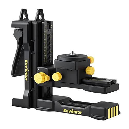 Adaptateur Niveau Laser Enventor PV11, 360° avec Micro-réglage, Rotation Précise, Base Pivotante Magnétique
