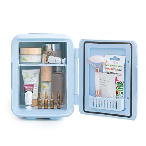 InnovaGoods® Mini réfrigérateur pour cosmétiques frais - compact et léger - idéal pour la salle de bain et la coiffeuse